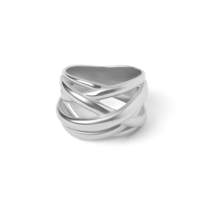 Verflochtener Statement-Ring
