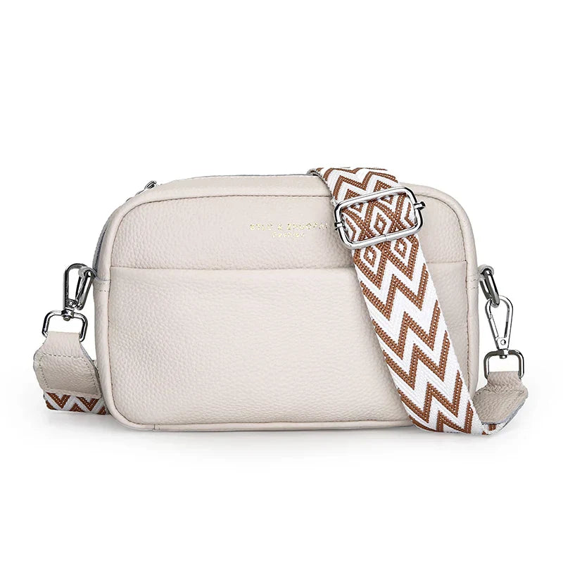 Leder Crossbody Handtasche