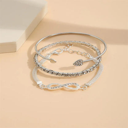 Krystall | Kristall Strass Herz Armbänder