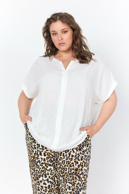 Bellachicha Bluse mit V-Ausschnitt