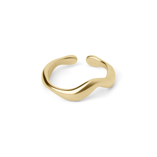 Velina - Ring mit wellenförmigem Detail