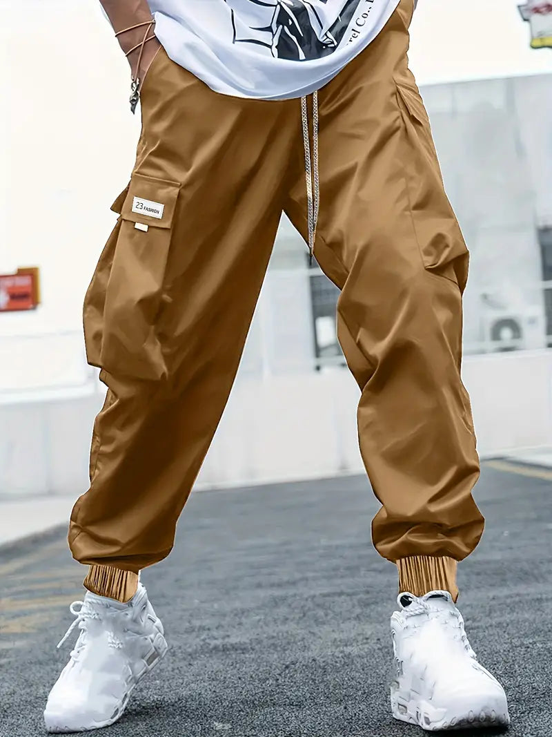 Jason – cargohose mit kordelzug für herren