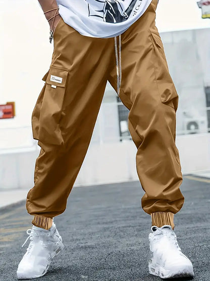 Jason – cargohose mit kordelzug für herren