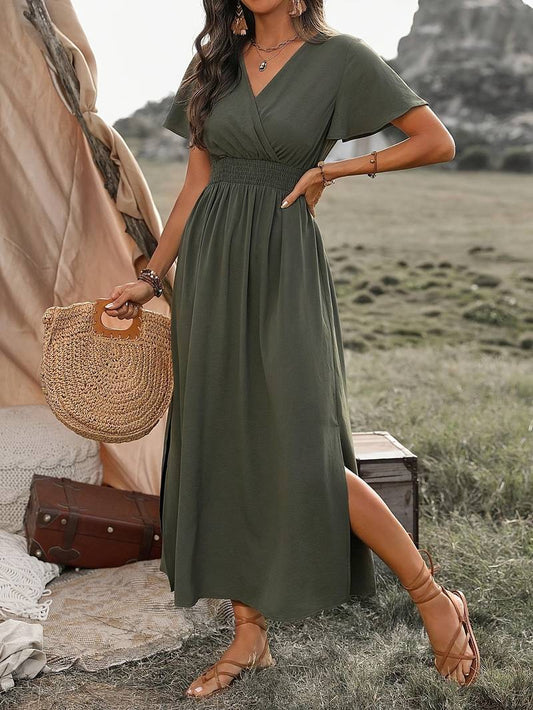 Victoria – kurzarmkleid für frühling und sommer