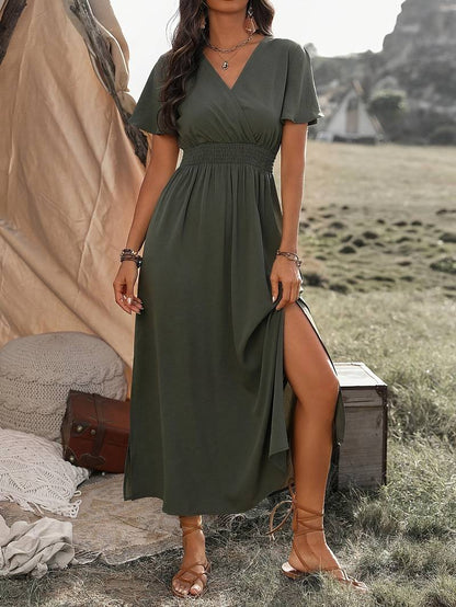 Victoria – kurzarmkleid für frühling und sommer