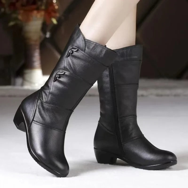 Gisela™ - Elegante hohe Stiefel