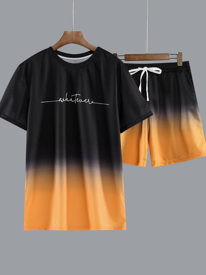Richard – kurzärmliges t-Shirt mit rundhalsausschnitt und shorts