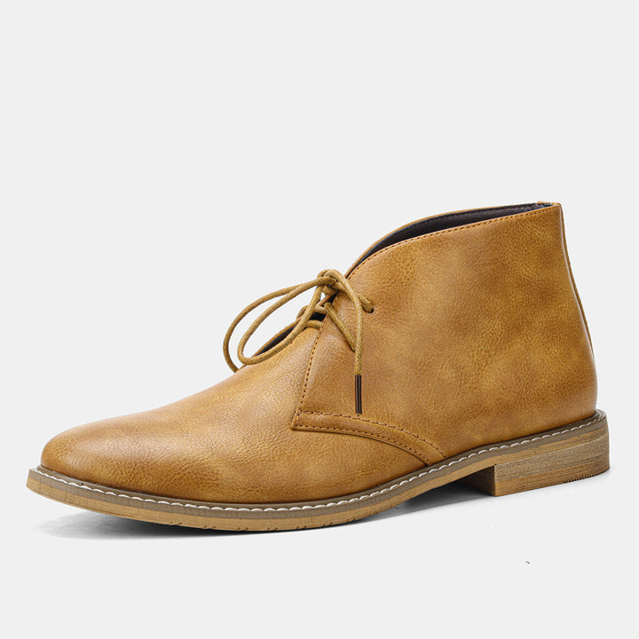 Petr - klassischer desert-stiefel für männer im vintage-stil