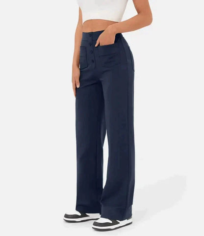 Rowena | Elastische Hose mit hoher Taille