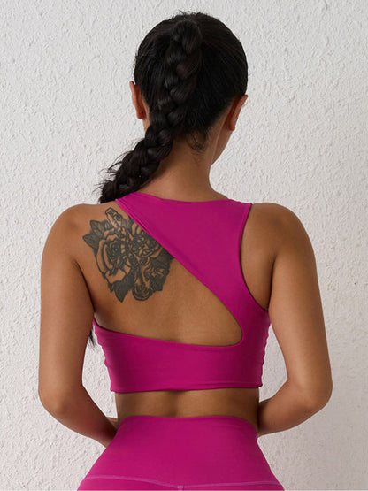 Neuer Sport-BH mit schönem Rücken, stoßfest, für Yoga, Laufen, hochintensive Sportweste