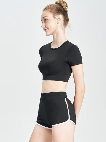 Neu Kurze T-shirt sport casual shorts zwei-stück lauf fitness anzug