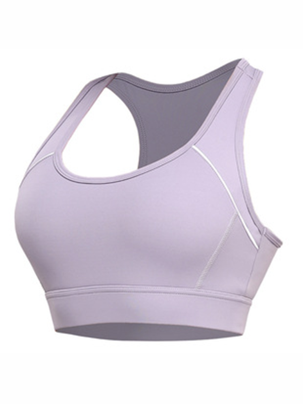Lauf-Fitnessweste, stoßfester Push-Up-Sport-BH