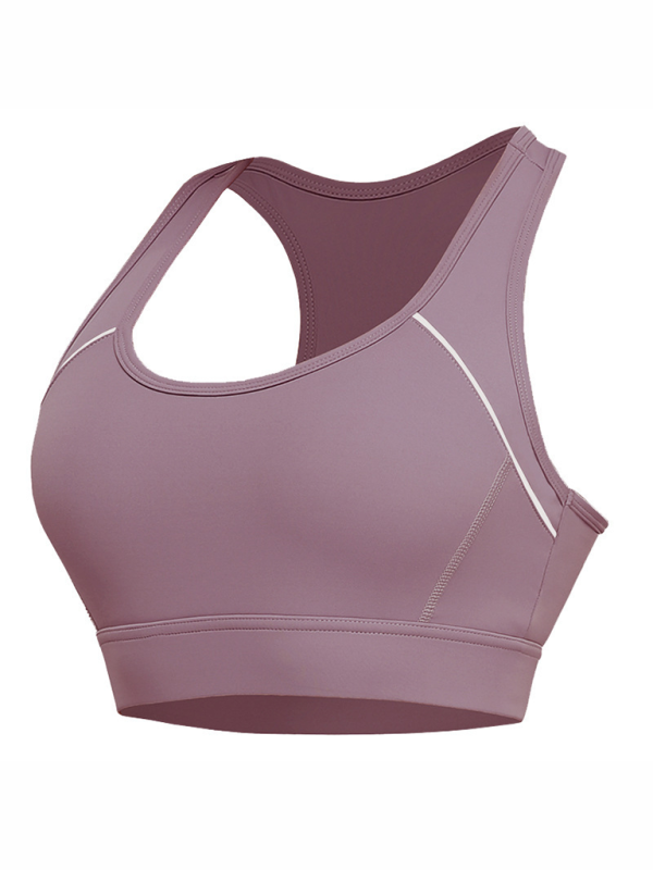 Lauf-Fitnessweste, stoßfester Push-Up-Sport-BH