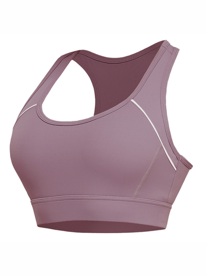 Lauf-Fitnessweste, stoßfester Push-Up-Sport-BH