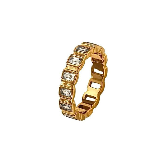 Kristallgold Ring