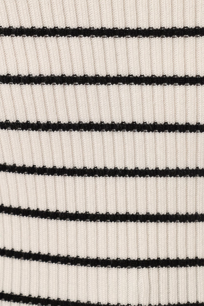 Kiersten Stricktop - Weiß Schwarz