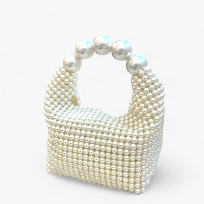 Damen Perlen Tasche - Raffiniertes Design für stilvolle Anlässe