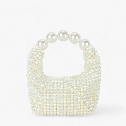 Damen Perlen Tasche - Raffiniertes Design für stilvolle Anlässe