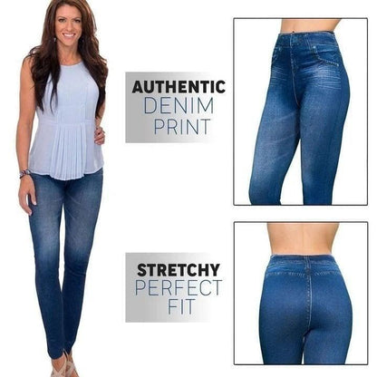 Sarah™ - Dehnbare Fleece-Jeans