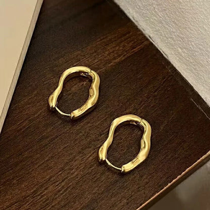 Micara - Wavy Hoops - Ohrringe