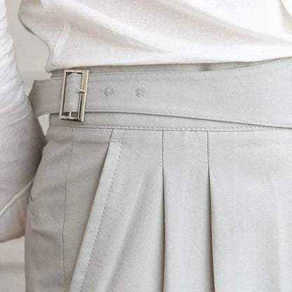 Romeo - klassische hose mit schnallen